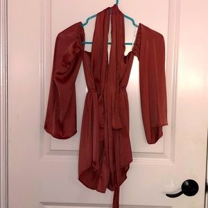 Forever 21 Satin Romper